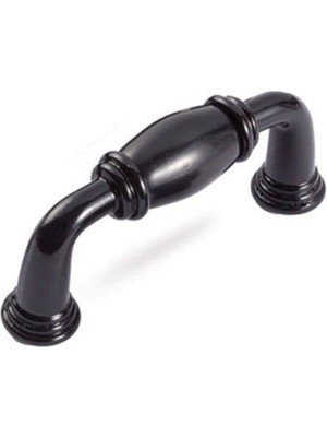 Y 207 Mat Siyah Renk Porselen Kulp 96 Mm