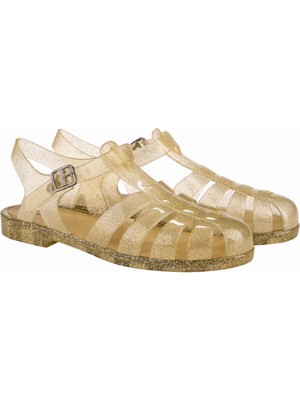 Igor S10262 Biarritz Glitter Sandalet Simli Altın