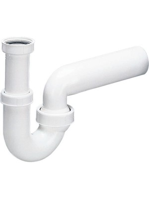 Dallmer Koku Önleyici Lavabo Ve Evye Sifonu 100/0, 1 1/4'', DN40, Süzgeçsiz, Koku Yapmaz, Kolay Uygulanır, Her Yöne Dönebilen Mafsallı 40'lık Çıkış Borulu