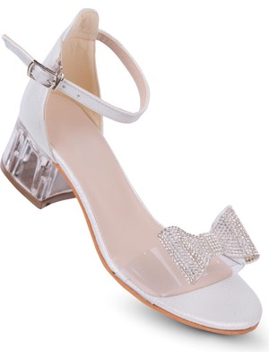 Kaptan Junior Kız Çocuk  Topuklu Abiye  Ayakkabı Pssk 505