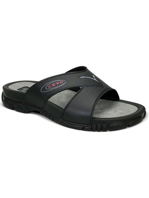 Ceyo Erkek Terlik 3200-1 RK-553 Siyah