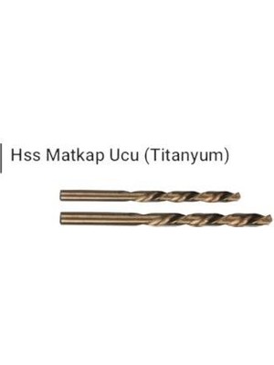 Yılmek Hss Matkap Ucu (Titanyum)