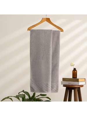 Soley | Alana | Extra Yumuşak Pamuklu Pirinç Örgü Banyo Havlusu