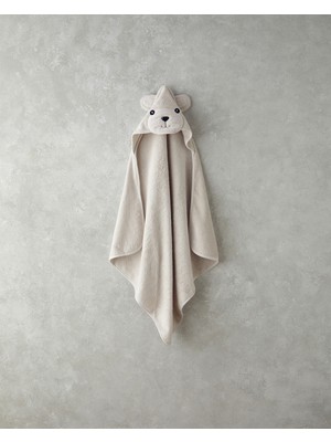 English Home Bruin Pamuklu Bebe Havlu Vizon