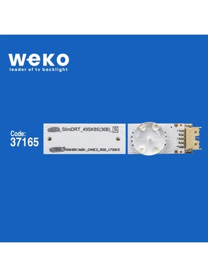 Weko WKSET-6434 37165X18 SSC_SLIMDRT_49SK85(36)_S 18 Adet LED Bar