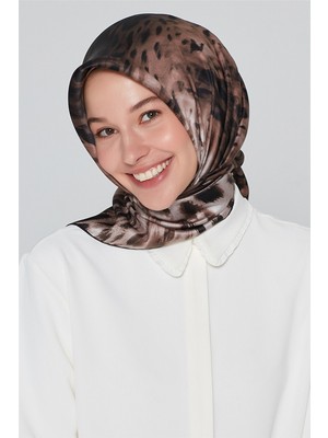 Armine Özel Nostalji Serisi Twill İpek Eşarp 8424-35