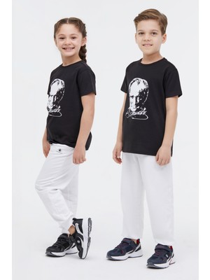 Lumberjack Ul 11ata01 4fx Siyah  Çocuk Kısa Kol T-Shirt