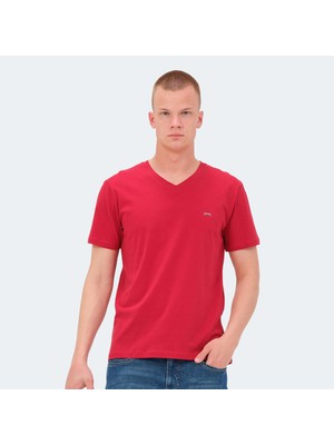 Slazenger KAIJA Erkek Tişört Kırmızı