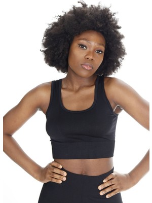 Quitaly Hera Seamless Büstiyer Siyah