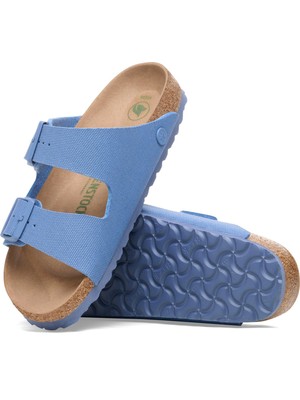 Birkenstock Arizona Tex Canvas Vegan Unisex Terlik 1026840-ELEMENTAL Blue