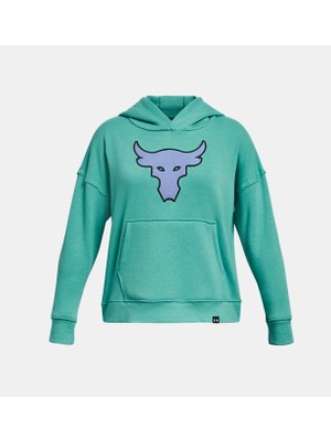 Under Armour Kız Çocuk Project Rock Heavyweight Terry Brahma Bull Kapüşonlu Üst 1379027-369