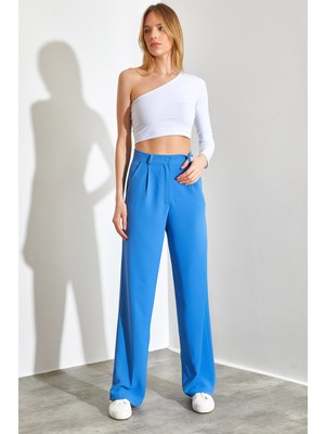 Shade Kadın Yüksek Bel Bol Paça Pantolon