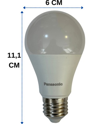 Panasonic 10,5W (75W) 6500K (Beyaz Işık) E27 Duylu LED Ampul (4 Adet)