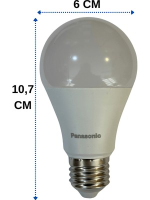 Panasonic 8,5W (63W) 4000K (Günışığı) E27 Duylu LED Ampul