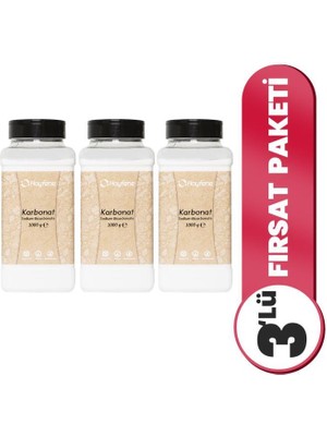 Hayfene İngiliz Karbonatı (Yenilebilir) 1000 gr x 3'lü Set