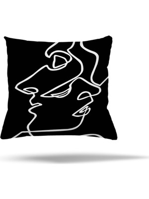 Pelangi Etnik Osmanlı Model Gizli Fermuarlı Yastık Kılıfı Kırlent Kılıfı Koltuk Yastık Kılıfı