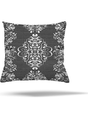 Pelangi Çizgi Desen Batik Gizli Fermuarlı Yastık Kılıfı Kırlent Kılıfı Koltuk Yastık Kılıfı