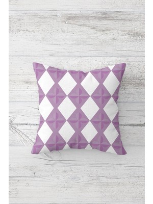 Pelangi Çift Tarafı Baskılı Gizli Fermuarlı Yıkanabilir Leke Tutmaz Dekoratif Kırlent Kılıfı Yastık Kılıfı