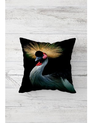 Pelangi Çift Tarafı Baskılı Gizli Fermuarlı Yıkanabilir Leke Tutmaz Dekoratif Kırlent Kılıfı Yastık Kılıfı