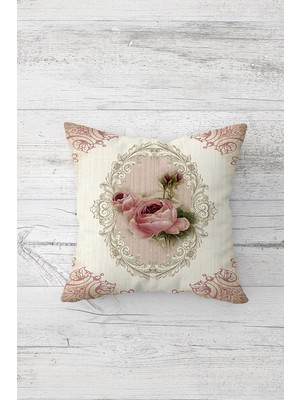 Pelangi Çift Tarafı Baskılı Gizli Fermuarlı Yıkanabilir Leke Tutmaz Dekoratif Kırlent Kılıfı Yastık Kılıfı