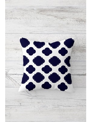 Pelangi Etnik Desenli Çift Tarafı Baskılı Gizli Fermuarlı Yastık Kılıfı Kırlent Koltuk Yastık Kılıfı