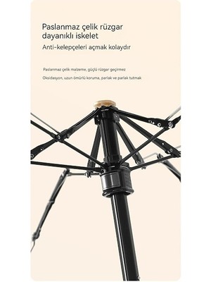 Papajack Hyt-Şemsiye Katlanır Şemsiye Vinil Güneş Şemsiyesi Mini Güneşli Şemsiye (Yurt Dışından)