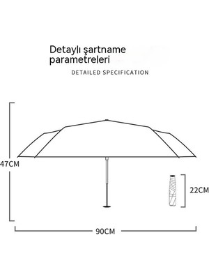 Papajack Lbw 6 Nervürlü Ultra Hafif Katlanır Şemsiye-Siyah (Yurt Dışından)