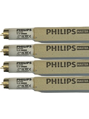 Philips Master Tl-D 18W 865 6500K (Beyaz Işık) G13 Duylu Floresan (4 Adet)