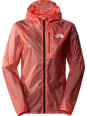 The North Face W Windstream Shell Kadın Ayarlanabilir Outdoor Yağmurluk NF0A87HFGTH1 Kırmızı