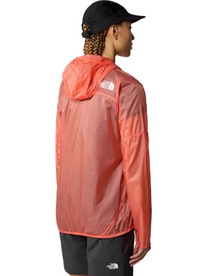 The North Face W Windstream Shell Kadın Ayarlanabilir Outdoor Yağmurluk NF0A87HFGTH1 Kırmızı