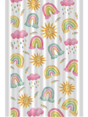 Bertille Home Çocuk ve Bebek Odası Fon Perde Tek Kanat (Child Room Curtain)