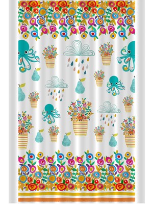 Bertille Home Çocuk ve Bebek Odası Fon Perde Tek Kanat (Child Room Curtain)