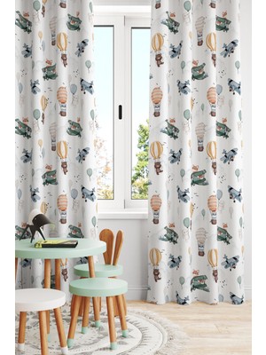 Bertille Home Çocuk ve Bebek Odası Fon Perde Tek Kanat (Child Room Curtain)