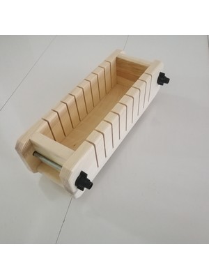 Anadolu Ağaç Dekoratif Ürünler 25 cm Baton Sabun Kalıbı  8 X7 Ebat 2,5cm Dilimli