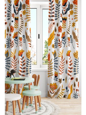 Bertille Home Çocuk ve Bebek Odası Fon Perde Tek Kanat (Child Room Curtain)