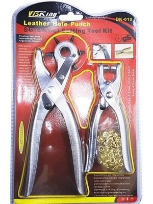 2li Kolay Kemer Deri Delik Açma Delme Aleti Delici Pensesi Delgeç Seti Kemer Delme Pensesi