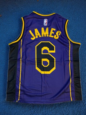 North Stand Los Angels Lakers LeBron James Basketbol Forması