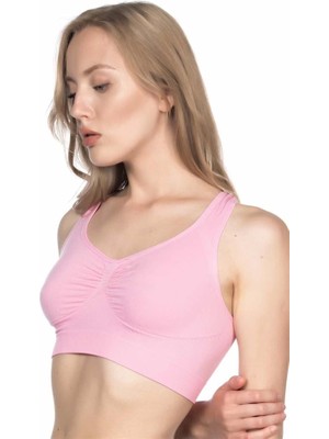 Miraxx Pembe Emay 4001 Soft Sporcu Büstiyer