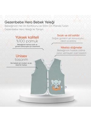 Gezenbebe Hero Bebek Yeleği  Elephant