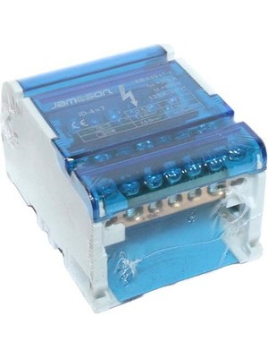 JAMESON JW-4x7 125A 4 Kutup Dağıtıcı Ünite Akım 125 A Elektriksel Parametreler ile Güvenilir Dağıtım