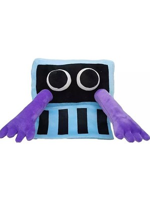 Baby Rainbow Friends Mavi-Mor Piyano  Peluş Oyuncak