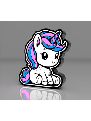 Unicorn Lightbox Sweet Masa Lambası