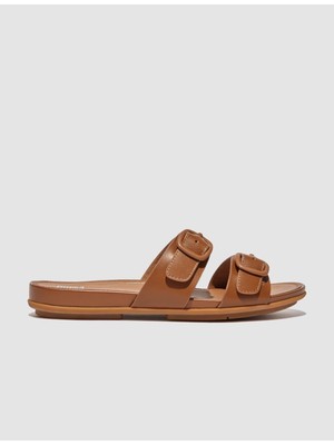 FitFLop FitFlop GRACIE FV1 Çift Tokalı Taba Kadın Terlik