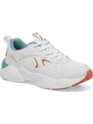 Lumberjack Dakota Kadın Ayakkabi - Beyaz Turuncu