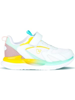 Vicco Massa Sneaker Extra Hafif Ortopedik Kız Çocuk Günlük Spor Ayakkabı Beyaz