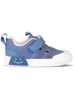 Vicco Momo Işıklı Yazlık Spor Ayakkabı Erkek Çocuk İçin Hafif Mavi Taban Yapısı