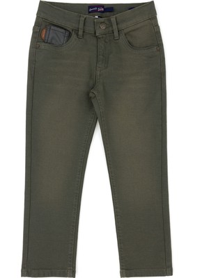 U.S. Polo Assn. Erkek Çocuk Yeşil Jean Pantolon 50283913-DN0030