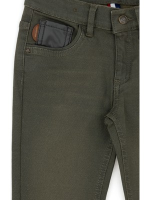 U.S. Polo Assn. Erkek Çocuk Yeşil Jean Pantolon 50283913-DN0030