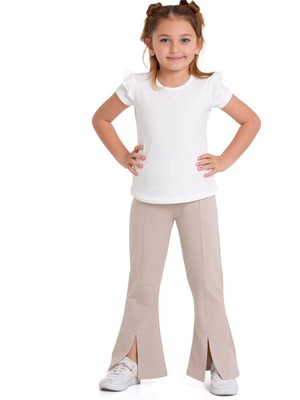 Myhanne Yırtmaçlı Ispanyol Paça Pantolon 54884