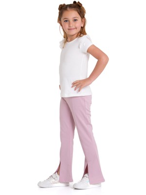 Myhanne Yırtmaçlı Ispanyol Paça Pantolon 54884